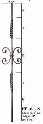 HF16.1.25-R Round S Scroll