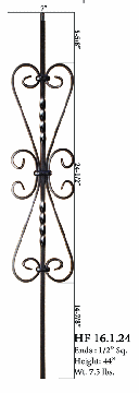 HF16.1.22 Double Collarless Basket