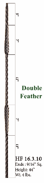 HF16.3.10 Sante Fe Double Feather