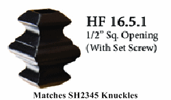 HF16.5.5  Single Basket Newel