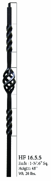 HF16.5.4 Single Twist Newel