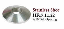 HF17.11.22 Stainless Steel Round Shoe