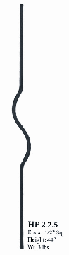 HF2.2.4 C-Scroll Baluster