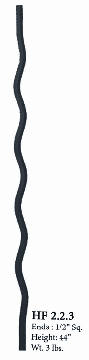 HF2.2.8  Wavy Double C-Scrolls