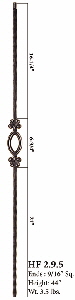 HF2.9.21  Round Baluster