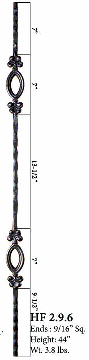 HF2.9.21  Round Baluster