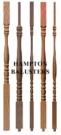 Hampton Wood Stair Balusters