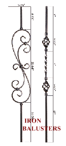 Iron Balusters