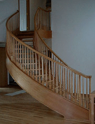 Click me for a larger view of a Free Standing Stair