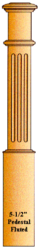 K996 Boxed Newel Post
