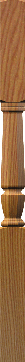 O-4136 Octagon Intermediate Landing Newel Post