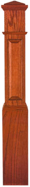 Raised Panel 4092 Boxed Newel Post