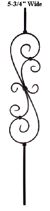 S-Scroll Baluster