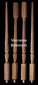 Sheraton Wood Stair Balusters