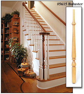 Regency Fluted with 5615 balusters