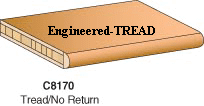 Engineered 8170 Stair Tread