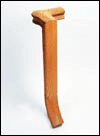 7586 Right Hand Gooseneck with Quarter-turn Cap