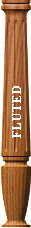 fluted detail