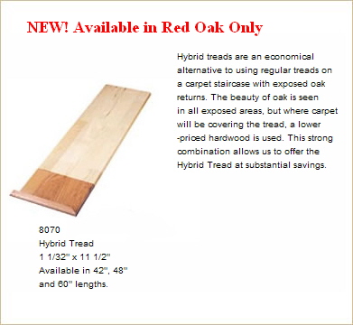 Hybrid Oak Treads