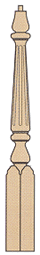 Regency 4810 Pin Top Newel Post