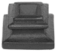 Satin Black Baluster Shoe