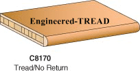 Engineered 8170 Stair Tread