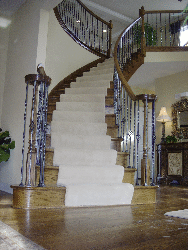 Twist and Basket  Iron Baluster Illustration 1