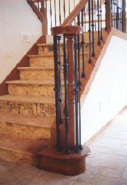 Post to Post Classic with Gothic Iron Balusters